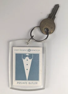 Vintage Schlüsselanhänger Hyatt Regency Waikoloa Hawaii Private Butler Hotel Resort - Bild 1 von 3