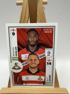 PANINI EFL 2025 - 26  STICKER Hanlan/Sharp Doncaster Rovers #548 - Picture 1 of 4