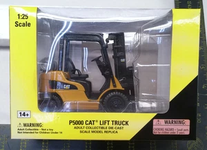 1:25 CAT P5000 Lift Truck Forklift Caterpillar by Norscot #55223 - NEW Old Stock - Picture 1 of 4