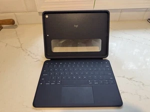 Logitech Rugged Combo 3 Touch Keyboard Case for 10.2" iPad 7th 8th 9th Gen - Picture 1 of 4