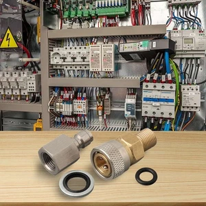 Manguera de carga de llenado de PCP Adaptador de acoplador de liberación rápida Adaptador de conector de 1/8BSP - Imagen 1 de 24