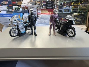 1/43 Mad Max Movie The Goose & Toe Cutter Motor Bikes & Figures Twin Set Ace Res - Picture 1 of 13