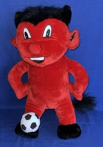 Kuscheltier Kraft Foods TEufel rot + Fußball XXL (KW) - Bild 1 von 3