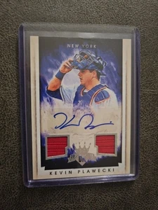 2015 DIAMOND KINGS KEVIN PLAWECKI NO BORDER DUEL RELIC AUTOGRAPH RC #/99 METS - Bild 1 von 2