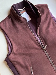 NWT Maurizio Baldassari 100% Cashmere Vest Size 42 (52 EUR) - Foto 1 di 13