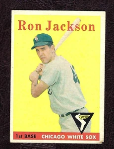 1958 Topps Baseballkarte #26 Ron Jackson, Chicago White Sox, sehr guter Zustand! - Bild 1 von 2
