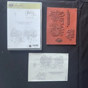 Stampin' Up! The Newborn King Christmas Rubber Stamp Set Nativity Holiday Craft - Picture 1 of 4