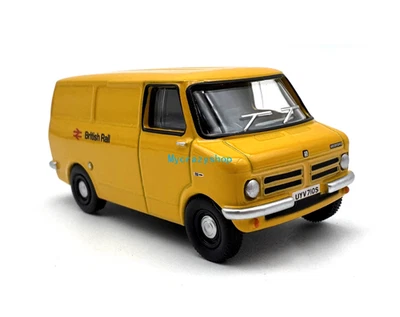CR 1:76 Yellow Bedford British Rail Mini Van Classic Model Diecast Metal Car  - Image 1 of 4