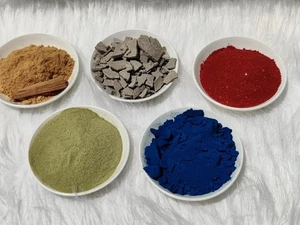 Natural Beauty Pack Qasil Aker Fassi Nila Sandalwood Ghassoul Clay Set - Picture 1 of 6