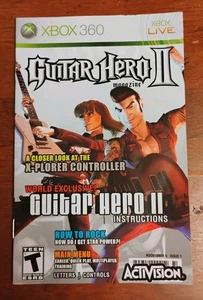 Guitar Hero II (Microsoft Xbox 360, 2007) Manual Only - Picture 1 of 1