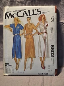 McCall's Pattern #6602 UNCUT Vintage Misses Dress Top Skirt Size 16 18 20 - Picture 1 of 3
