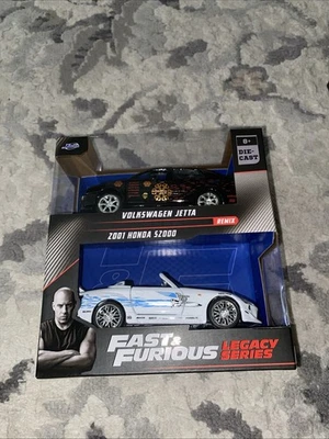 JADA TOYS 1/32 VOLKSWAGEN JETTA Y HONDA S2000 2001 SERIE FAST AND FURIOUS LEGACY Foto 1 de 4