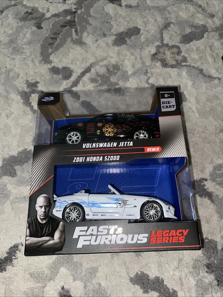 JADA TOYS 1/32 VOLKSWAGEN JETTA Y HONDA S2000 2001 SERIE FAST AND FURIOUS LEGACY Foto 1 de 4