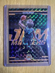 Mosaico Panini 2024-25 - Jaylen Brown #19 Jam Masters naranja floreciente/25 - Imagen 1 de 3