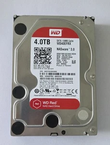 Western Digital WD Red WD40EFRX 4TB SATA 6Gb/s HDD mit NASware 3.0 - Bild 1 von 2