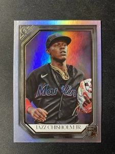 2021 Topps Gallery - Jazz Chisholm #36 Rainbow Foil (RC) - Foto 1 di 2
