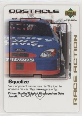 2000 Upper Deck Racing Challenge Trading Card Game Dale Jarrett #97 HOF - Image 1 of 2
