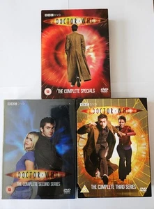 Doctor Who (David Tennant): DVD Box Sets - Series 2 & 3 & Complete Specials - Foto 1 di 2