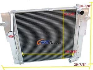 For MAZDA RX-7 Series 5 RX7 FC S5 13B 1.3L 1989 1990 1991 MT Aluminum Radiator - Foto 1 di 3