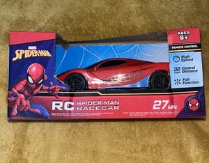 Spider-Man RC Race Car High Speed 32ft Distance Full Function Ages 8+ Marvel - Picture 1 of 4