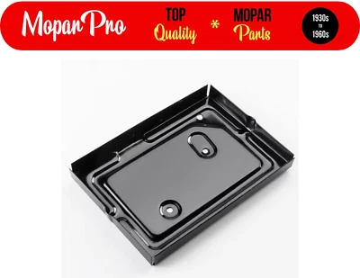 1941-1942 1946-1948 DESOTO NEW BATTERY TRAY POWDER COATED BLACK DELUXE - Image 1 of 3