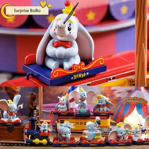 HEROCROSS Disney Dumbo Train Circus Series Blind Box Confirmed Figure New Toy Cover