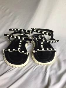 Valentino Rockstud Gladiator Sandals 38/7.5 - Picture 1 of 8