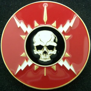 US Secret Service USSS Emergency Response Team ERT Red Challenge Coin - Picture 1 of 4