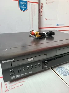 Goldstar GBV441 DVD/VCR Combo 4 Köpfe HiFi Stereo Disc VHS Player - keine Fernbedienung - Bild 1 von 5