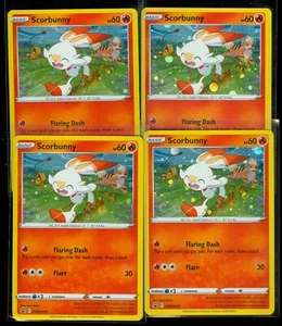 Pokemon SCORBUNNY SWSH244 - Lost Origin - RARE COSMOS HOLO PROMO - MINT -  4X - Bild 1 von 1