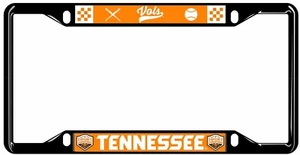 2024 NATIONAL CHAMPIONSHIPS TENNESSEE GEWÖLBTER NUMMERNSCHILDRAHMEN LIZENZIERT NCAA - Bild 1 von 1