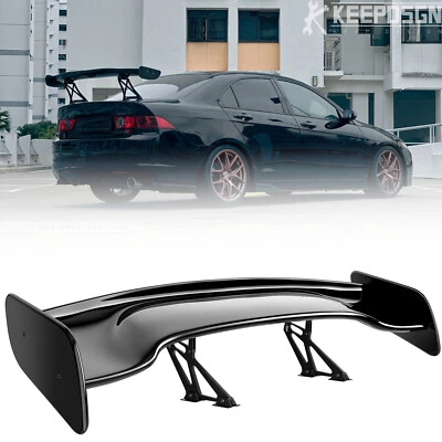 For Honda Accord Euro R 46" Rear Trunk Spoiler Racing Sport GT Wing Gloss Black Foto 1 de 4