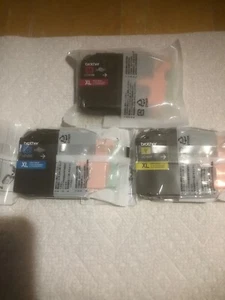 Genuine Brother #LC103 - XL ( Cyan, Magenta, Yellow ) Ink Cartridges - Picture 1 of 1