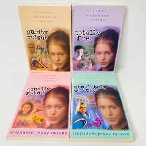 Lote de libros de la serie Laurel Shadrach 1 2 3 + 4 de Stephanie Perry Moore - Imagen 1 de 12