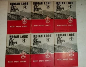 1942 BSA INDIAN LORE BOY SCOUT MERIT BADGE SERIES MANUAL - Picture 1 of 5