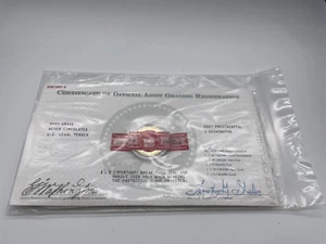 2007 GEORGE WASHINGTON PRESIDENTIAL COIN DOLLAR WITH CERTIFICATE Grade A Sealed - Picture 1 of 5