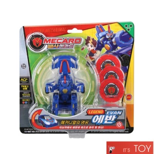 Robot transformador azul BBASHA MECARD LEGEND EVAN 2019 juguete mecánico robot giratorio - Imagen 1 de 5