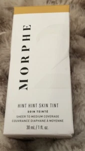 Morphe Hint Hint Skin Tint Almond Medium Neutral Undertones NEW In Box Full Size - Picture 1 of 7