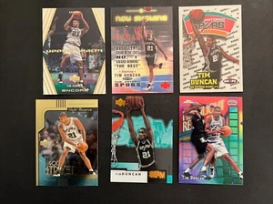 Tim Duncan Lote De 6 Aros NBA 1998-99 Novato RC 165 Slam Gold Strike Ahora Mostrando - Imagen 1 de 4