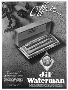 *** JIF WATERMAN _ offrir... *** 1935 - pub. (25 x 33) // p378 - Imagen 1 de 1