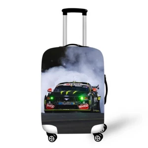 Cam Waters Burnout Supercars Luggage / Suitcase Covers - Picture 1 of 4