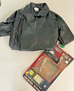 Knight Rider Adult Halloween Costume Jacket Wig Watch Rubies NEW - Picture 1 of 3
