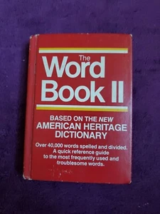 Word Book II English Words Spelled & Divided Quick Reference Punctuation - Picture 1 of 12
