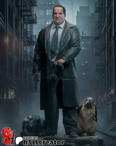 Oswald Cobb The Penguin HBO unbemalt | Unmontierter 3D gedruckter Resin Modellbausatz - Bild 1 von 14