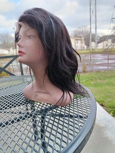 HUMAN HAIR 16 INCH 13X4 LACE FRONT WIG NATURAL COLOR - Picture 1 of 6