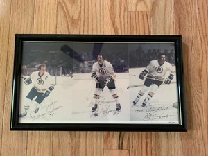 Boston Bruins - 70er Stanley Cup - signiertes Foto - Cashman Esposito Hodge - Bild 1 von 6