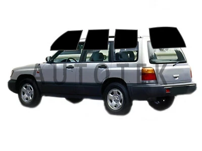 Película premium precortada para ventanas laterales cualquier tono para Subaru Forester 1998-2002 Foto 1 de 4