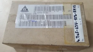 S+M B32532C 475R 4.7UF 10% 63V MET FILM CAPACITOR 44 PCS (U3.3B3)     - Bild 1 von 1