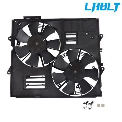 Conjunto de ventilador de refrigeración del radiador LABLT para Cadillac CTS 2009 STS 2006-2009 V8 Foto 1 de 4