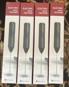 Elektrischer Milchaufschäumer Hand Kaffee Aufschäumer Getränk Mixer Küche Ei Schläger - Bild 1 von 4